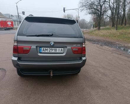Серый БМВ Х5, объемом двигателя 3 л и пробегом 445 тыс. км за 11000 $, фото 4 на Automoto.ua