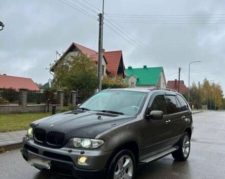 Серый БМВ Х5, объемом двигателя 3 л и пробегом 340 тыс. км за 4642 $, фото 1 на Automoto.ua