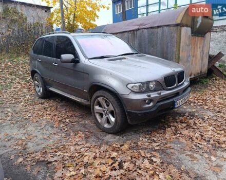 Серый БМВ Х5, объемом двигателя 3 л и пробегом 320 тыс. км за 11500 $, фото 4 на Automoto.ua
