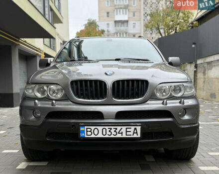 Серый БМВ Х5, объемом двигателя 3 л и пробегом 355 тыс. км за 11999 $, фото 1 на Automoto.ua