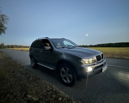 Серый БМВ Х5, объемом двигателя 3 л и пробегом 320 тыс. км за 6800 $, фото 1 на Automoto.ua