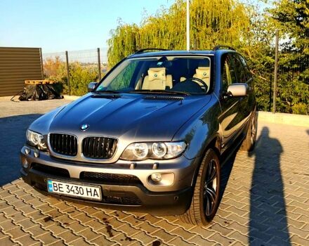Серый БМВ Х5, объемом двигателя 3 л и пробегом 256 тыс. км за 10000 $, фото 2 на Automoto.ua