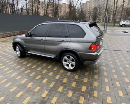 Серый БМВ Х5, объемом двигателя 3 л и пробегом 378 тыс. км за 16000 $, фото 16 на Automoto.ua