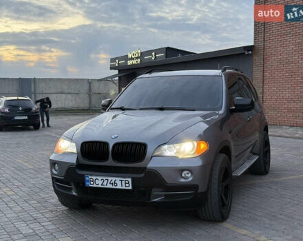 Серый БМВ Х5, объемом двигателя 3 л и пробегом 254 тыс. км за 13999 $, фото 1 на Automoto.ua