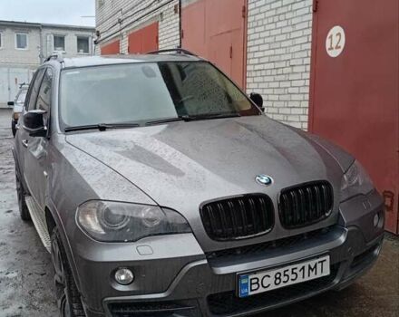 Серый БМВ Х5, объемом двигателя 3 л и пробегом 330 тыс. км за 15000 $, фото 2 на Automoto.ua