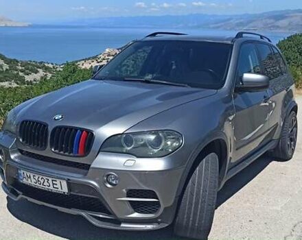 Серый БМВ Х5, объемом двигателя 3 л и пробегом 295 тыс. км за 21300 $, фото 4 на Automoto.ua