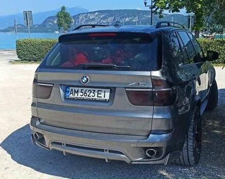 Серый БМВ Х5, объемом двигателя 3 л и пробегом 295 тыс. км за 21300 $, фото 3 на Automoto.ua