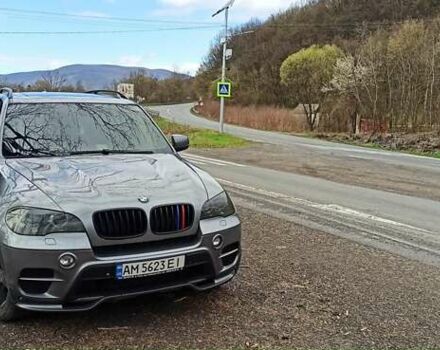 Серый БМВ Х5, объемом двигателя 3 л и пробегом 295 тыс. км за 21300 $, фото 34 на Automoto.ua
