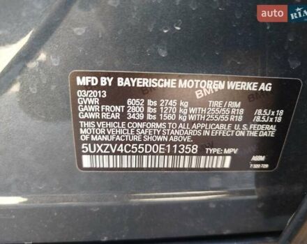 Серый БМВ Х5, объемом двигателя 3 л и пробегом 255 тыс. км за 12992 $, фото 13 на Automoto.ua