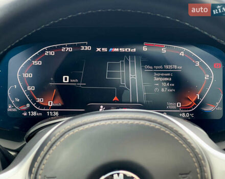 Сірий БМВ Х5, об'ємом двигуна 2.99 л та пробігом 193 тис. км за 62000 $, фото 74 на Automoto.ua