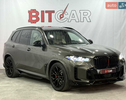 Серый БМВ Х5, объемом двигателя 3 л и пробегом 92 тыс. км за 49000 $, фото 1 на Automoto.ua