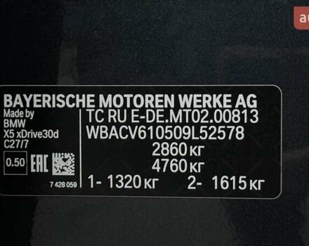 Серый БМВ Х5, объемом двигателя 2.99 л и пробегом 108 тыс. км за 69700 $, фото 45 на Automoto.ua