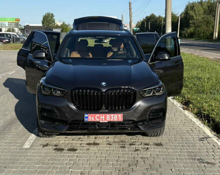 Сірий БМВ Х5, об'ємом двигуна 3 л та пробігом 57 тис. км за 71499 $, фото 1 на Automoto.ua