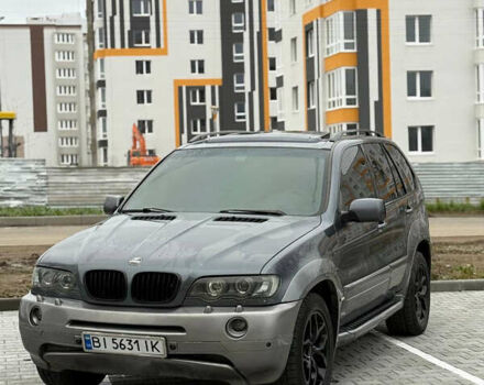 Серый БМВ Х5, объемом двигателя 4.4 л и пробегом 360 тыс. км за 5500 $, фото 1 на Automoto.ua