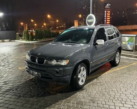 Серый БМВ Х5, объемом двигателя 3 л и пробегом 111 тыс. км за 3999 $, фото 1 на Automoto.ua