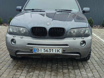 Сірий БМВ Х5, об'ємом двигуна 4.4 л та пробігом 250 тис. км за 7000 $, фото 1 на Automoto.ua