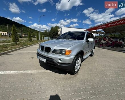 Серый БМВ Х5, объемом двигателя 3 л и пробегом 380 тыс. км за 6999 $, фото 1 на Automoto.ua