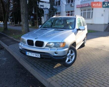 Серый БМВ Х5, объемом двигателя 3 л и пробегом 381 тыс. км за 6000 $, фото 1 на Automoto.ua