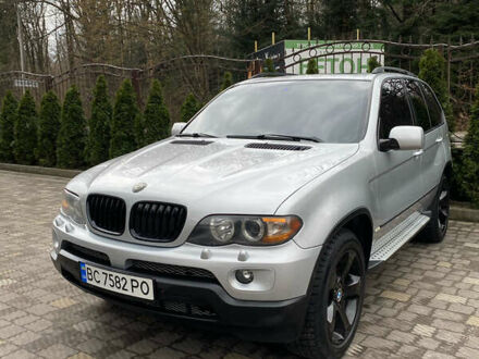 Сірий БМВ Х5, об'ємом двигуна 4.4 л та пробігом 217 тис. км за 8000 $, фото 1 на Automoto.ua