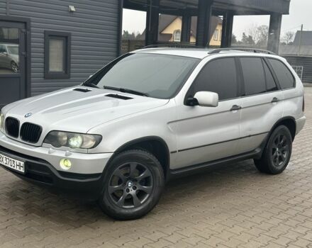 Серый БМВ Х5, объемом двигателя 3 л и пробегом 496 тыс. км за 7000 $, фото 1 на Automoto.ua