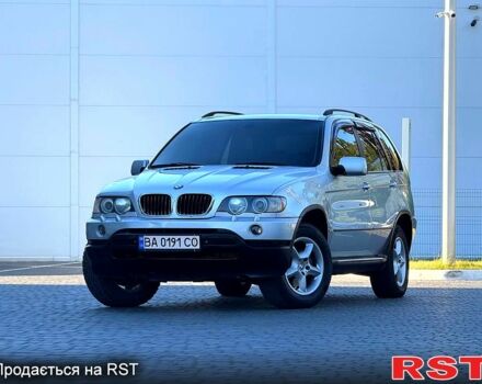 Серый БМВ Х5, объемом двигателя 3 л и пробегом 280 тыс. км за 6100 $, фото 1 на Automoto.ua