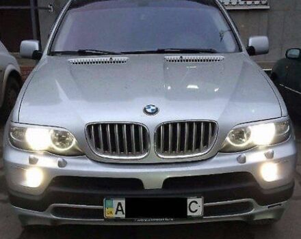 Серый БМВ Х5, объемом двигателя 3 л и пробегом 350 тыс. км за 3700 $, фото 1 на Automoto.ua