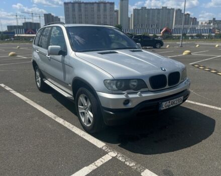 Сірий БМВ Х5, об'ємом двигуна 3 л та пробігом 327 тис. км за 5500 $, фото 1 на Automoto.ua