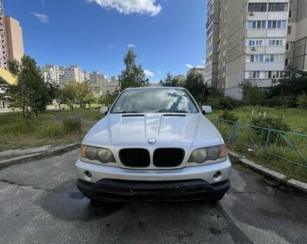 Серый БМВ Х5, объемом двигателя 3 л и пробегом 290 тыс. км за 4800 $, фото 1 на Automoto.ua