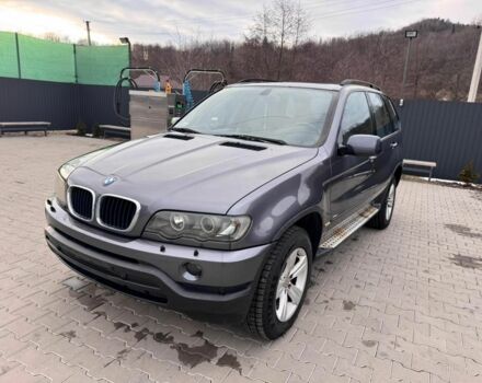 Серый БМВ Х5, объемом двигателя 3 л и пробегом 310 тыс. км за 4600 $, фото 1 на Automoto.ua