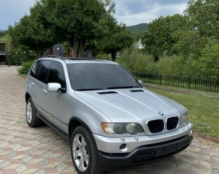 Серый БМВ Х5, объемом двигателя 3 л и пробегом 280 тыс. км за 7200 $, фото 1 на Automoto.ua