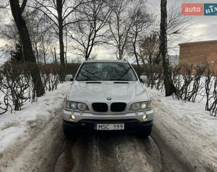 Серый БМВ Х5, объемом двигателя 3 л и пробегом 378 тыс. км за 5299 $, фото 1 на Automoto.ua