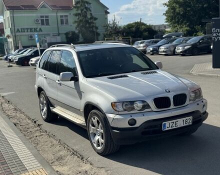 Серый БМВ Х5, объемом двигателя 3 л и пробегом 100 тыс. км за 4900 $, фото 1 на Automoto.ua