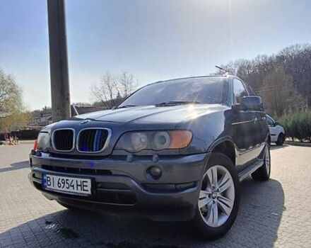 Серый БМВ Х5, объемом двигателя 3 л и пробегом 432 тыс. км за 8500 $, фото 1 на Automoto.ua