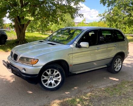 Серый БМВ Х5, объемом двигателя 3 л и пробегом 300 тыс. км за 6500 $, фото 1 на Automoto.ua