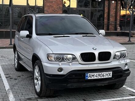 Сірий БМВ Х5, об'ємом двигуна 2.9 л та пробігом 414 тис. км за 7700 $, фото 1 на Automoto.ua