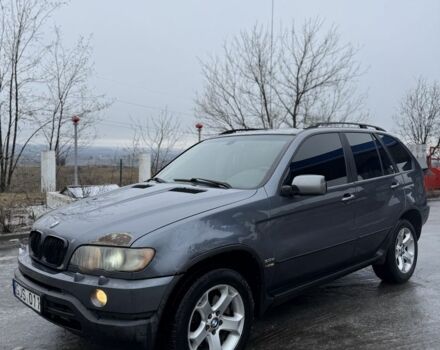Серый БМВ Х5, объемом двигателя 3 л и пробегом 420 тыс. км за 5200 $, фото 1 на Automoto.ua
