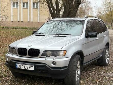 Серый БМВ Х5, объемом двигателя 4.4 л и пробегом 451 тыс. км за 6000 $, фото 1 на Automoto.ua