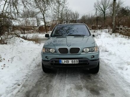 Серый БМВ Х5, объемом двигателя 3 л и пробегом 256 тыс. км за 4999 $, фото 1 на Automoto.ua