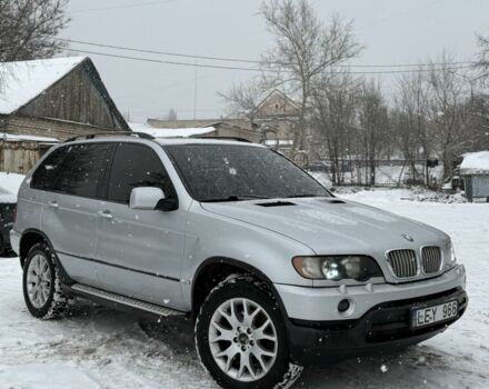 Серый БМВ Х5, объемом двигателя 3 л и пробегом 347 тыс. км за 5699 $, фото 1 на Automoto.ua