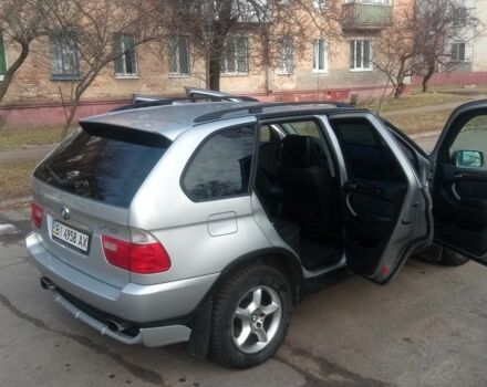 Серый БМВ Х5, объемом двигателя 3 л и пробегом 243 тыс. км за 6000 $, фото 1 на Automoto.ua