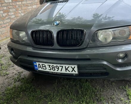 Серый БМВ Х5, объемом двигателя 3 л и пробегом 203 тыс. км за 5481 $, фото 1 на Automoto.ua