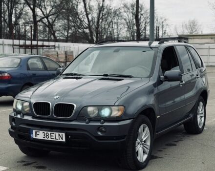 Серый БМВ Х5, объемом двигателя 3 л и пробегом 340 тыс. км за 6200 $, фото 1 на Automoto.ua