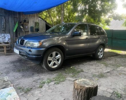 Серый БМВ Х5, объемом двигателя 3 л и пробегом 300 тыс. км за 3895 $, фото 1 на Automoto.ua