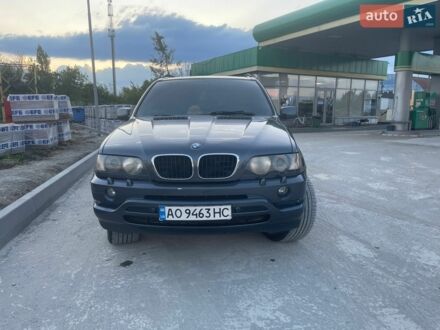 Серый БМВ Х5, объемом двигателя 3 л и пробегом 317 тыс. км за 7777 $, фото 1 на Automoto.ua