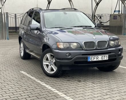 Серый БМВ Х5, объемом двигателя 3 л и пробегом 420 тыс. км за 4800 $, фото 1 на Automoto.ua