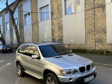 Серый БМВ Х5, объемом двигателя 3 л и пробегом 303 тыс. км за 7000 $, фото 1 на Automoto.ua