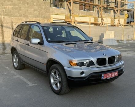 Серый БМВ Х5, объемом двигателя 3 л и пробегом 318 тыс. км за 7004 $, фото 1 на Automoto.ua