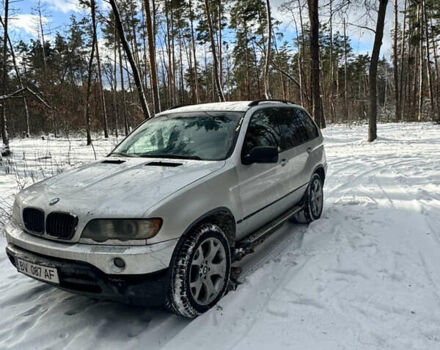 Сірий БМВ Х5, об'ємом двигуна 3 л та пробігом 430 тис. км за 4600 $, фото 1 на Automoto.ua