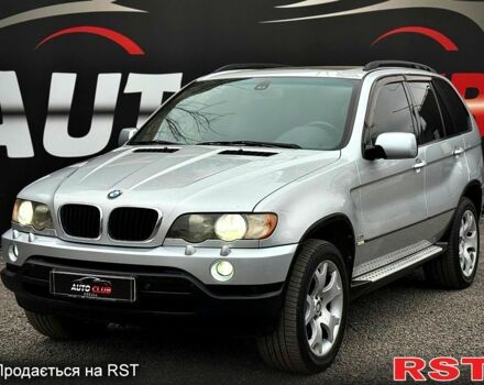 Серый БМВ Х5, объемом двигателя 3 л и пробегом 298 тыс. км за 6900 $, фото 1 на Automoto.ua