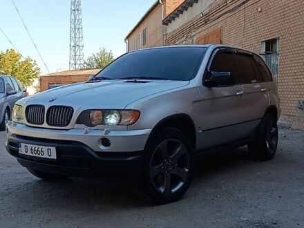 Серый БМВ Х5, объемом двигателя 3 л и пробегом 354 тыс. км за 9500 $, фото 1 на Automoto.ua